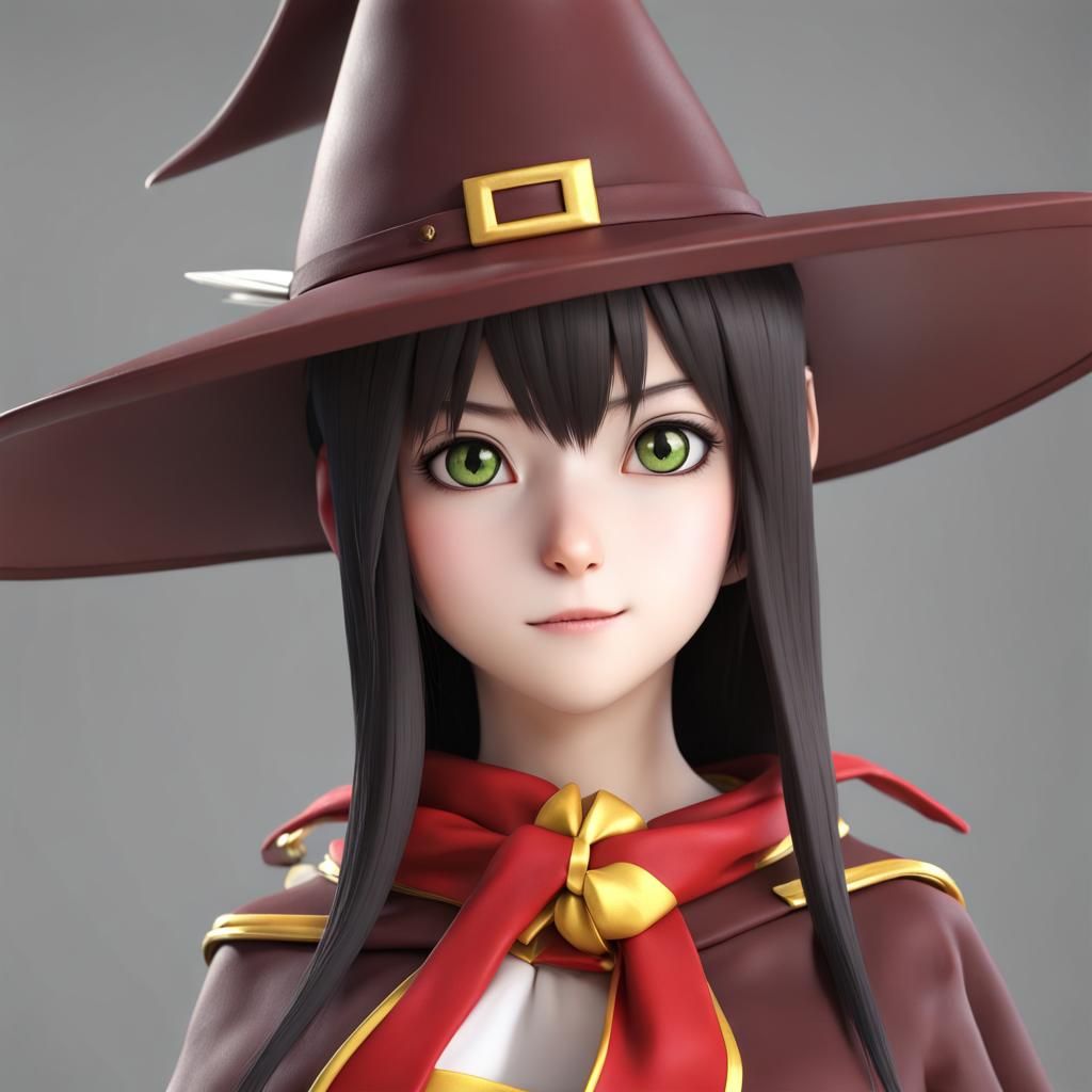 Megumin in Photorealistic CGI