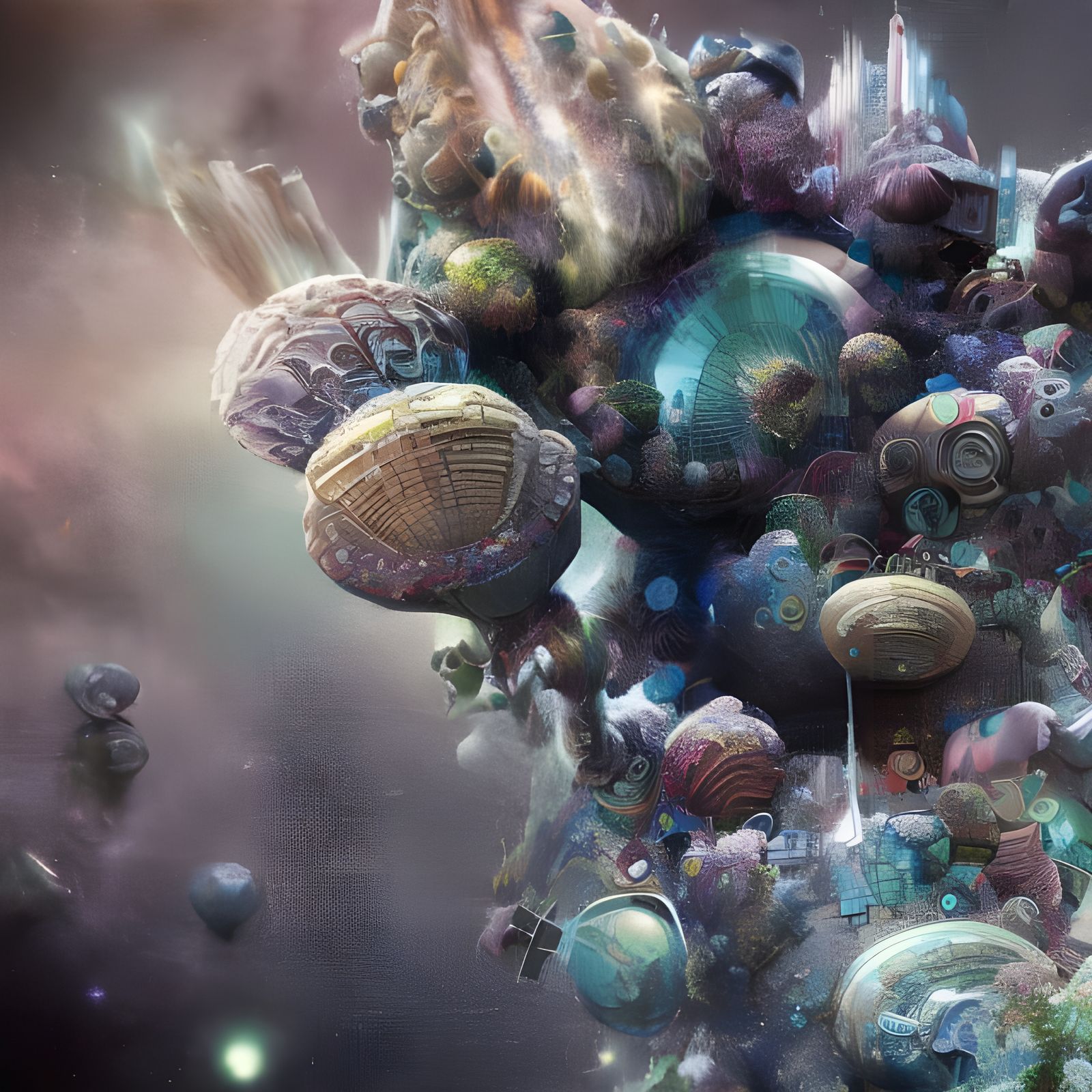 Surreal Geometric Masterpiece Reveals Hyper-Realistic Mathem...