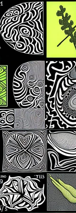 Sacred Geometry Zentangle in Glowing Zodiac Auras