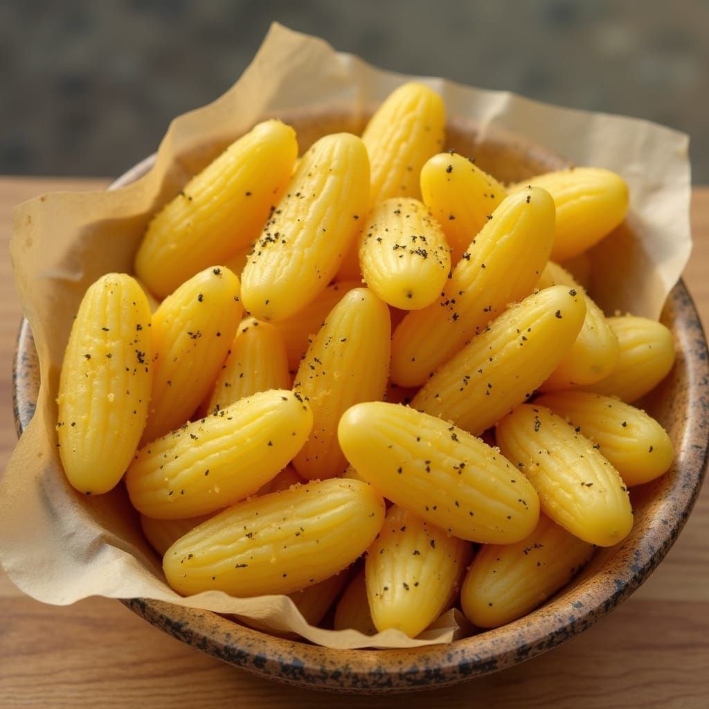 Surreal Aña Patata Landscape in Vibrant Colors