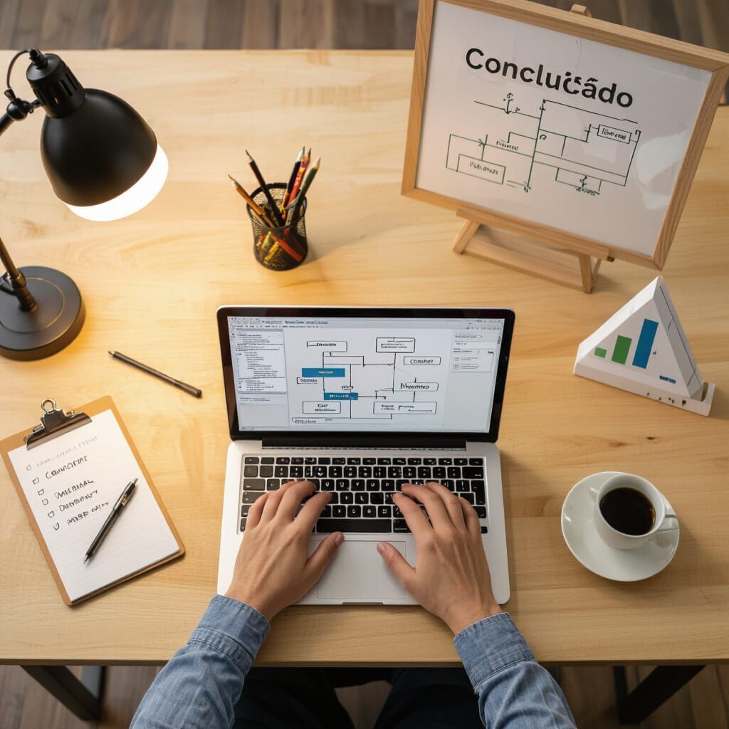 Clear Project Steps Sequence Photographed with Dramatic Ligh...