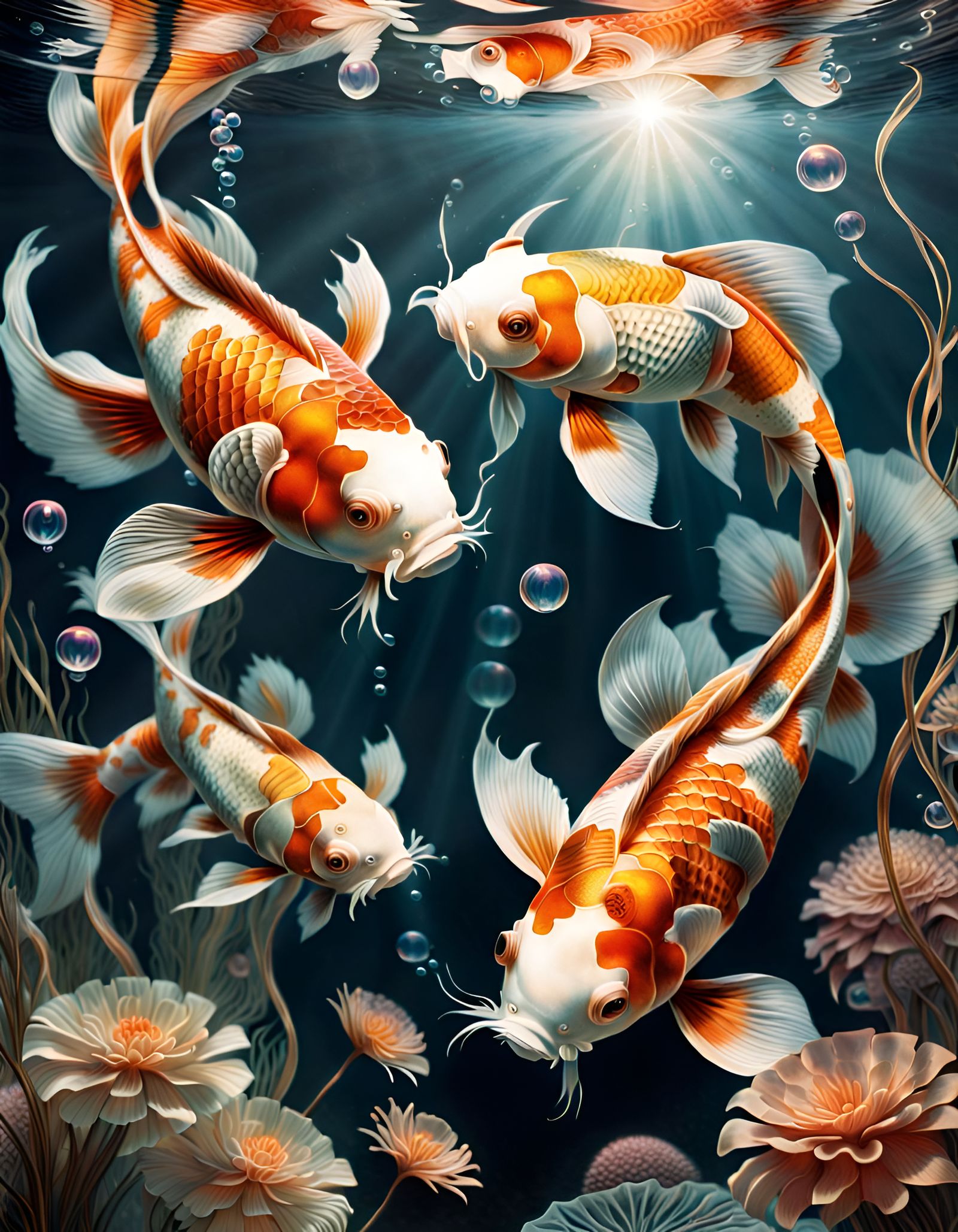 Enchanted Underwater Realm Depicted in Stunning Detail