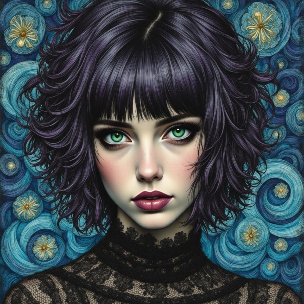 Kimmy Drizzle Art Portrait