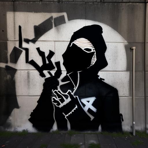 Banksy: Known for his anonymous, often politically charged s...