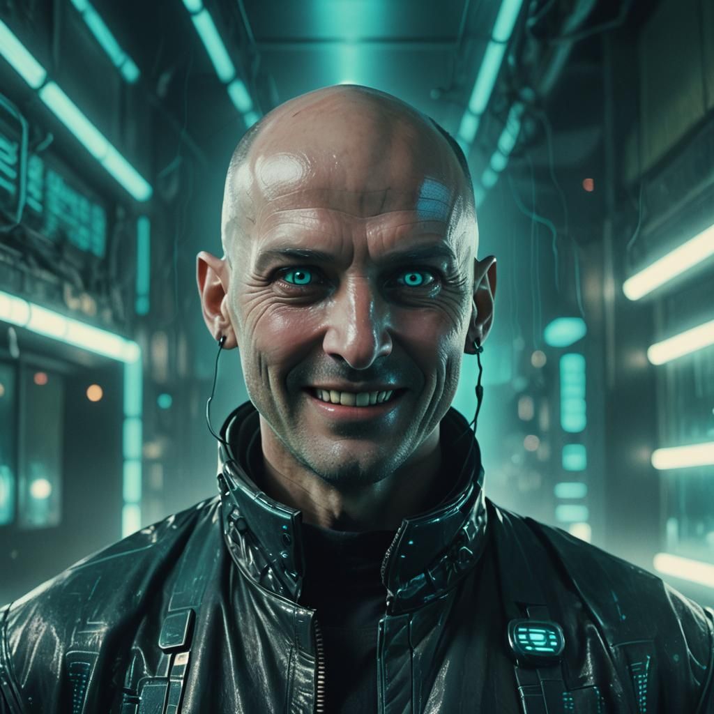 Cyberpunk Outlaw Caught on Film