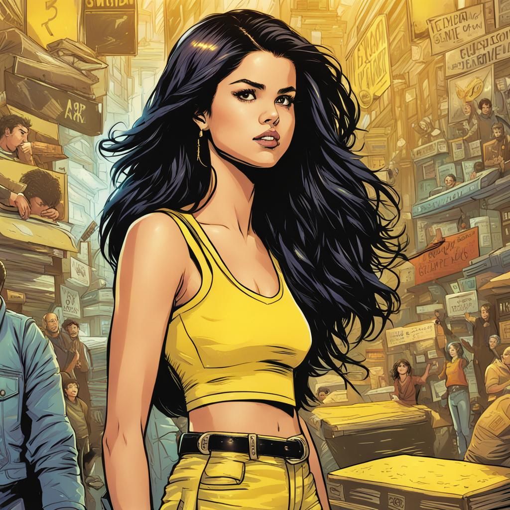 Pop Princess in Bright Fashion