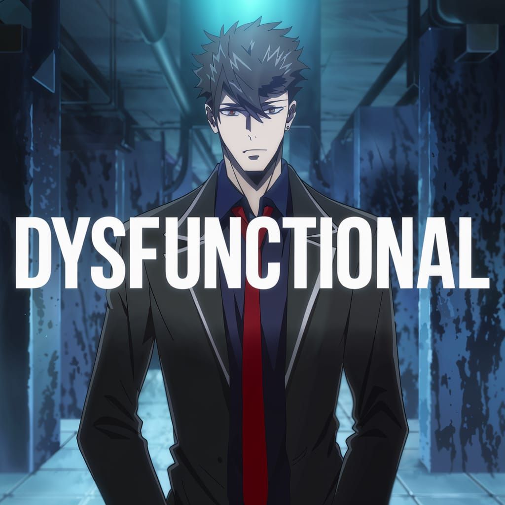 DysFUNctional Scene with Emo Man in the Background