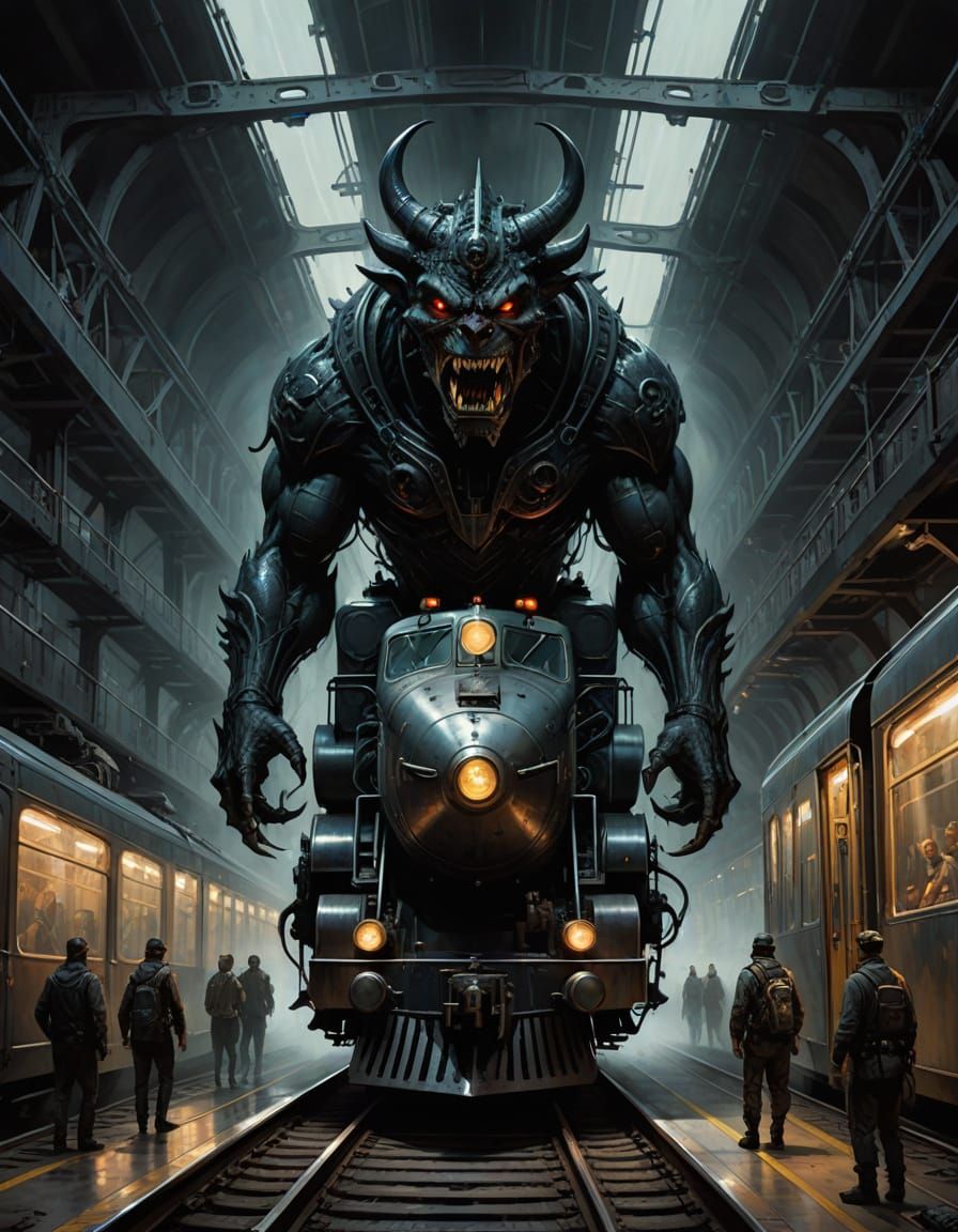 Glass Train Chugs Along with Malevolent Force at the Helm