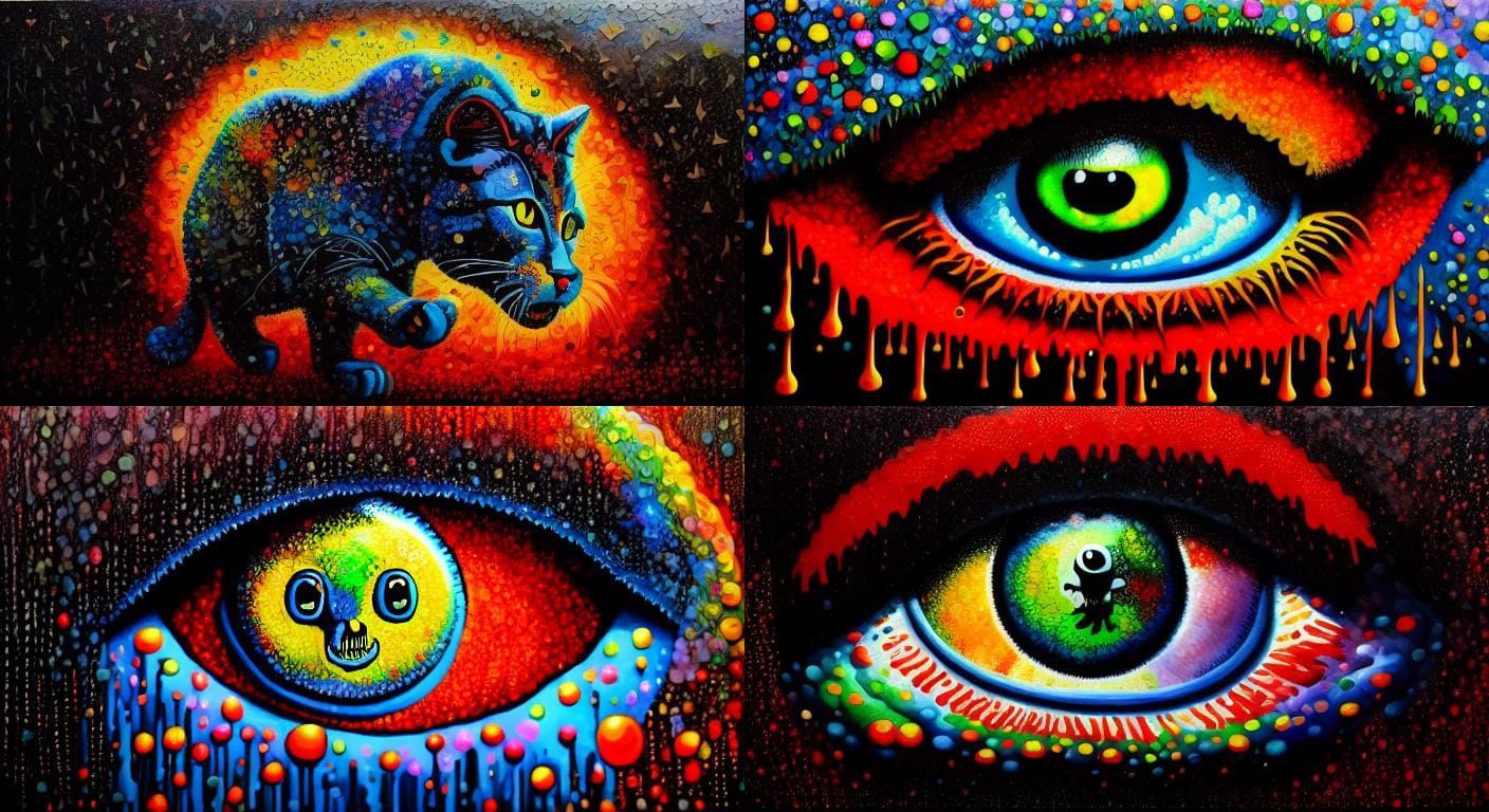 Dramatic Close-up Portrait in Chiaroscuro Style