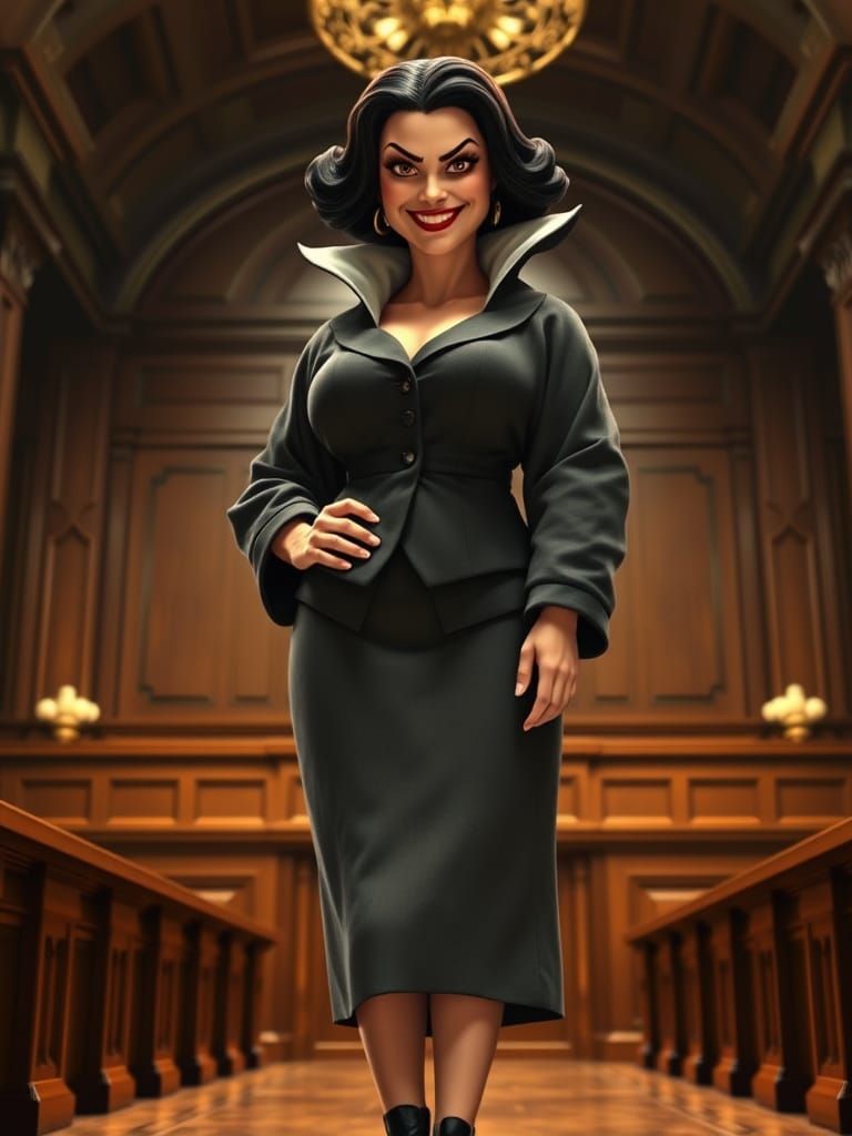 Snow White Unleashes Justice in the Courtroom