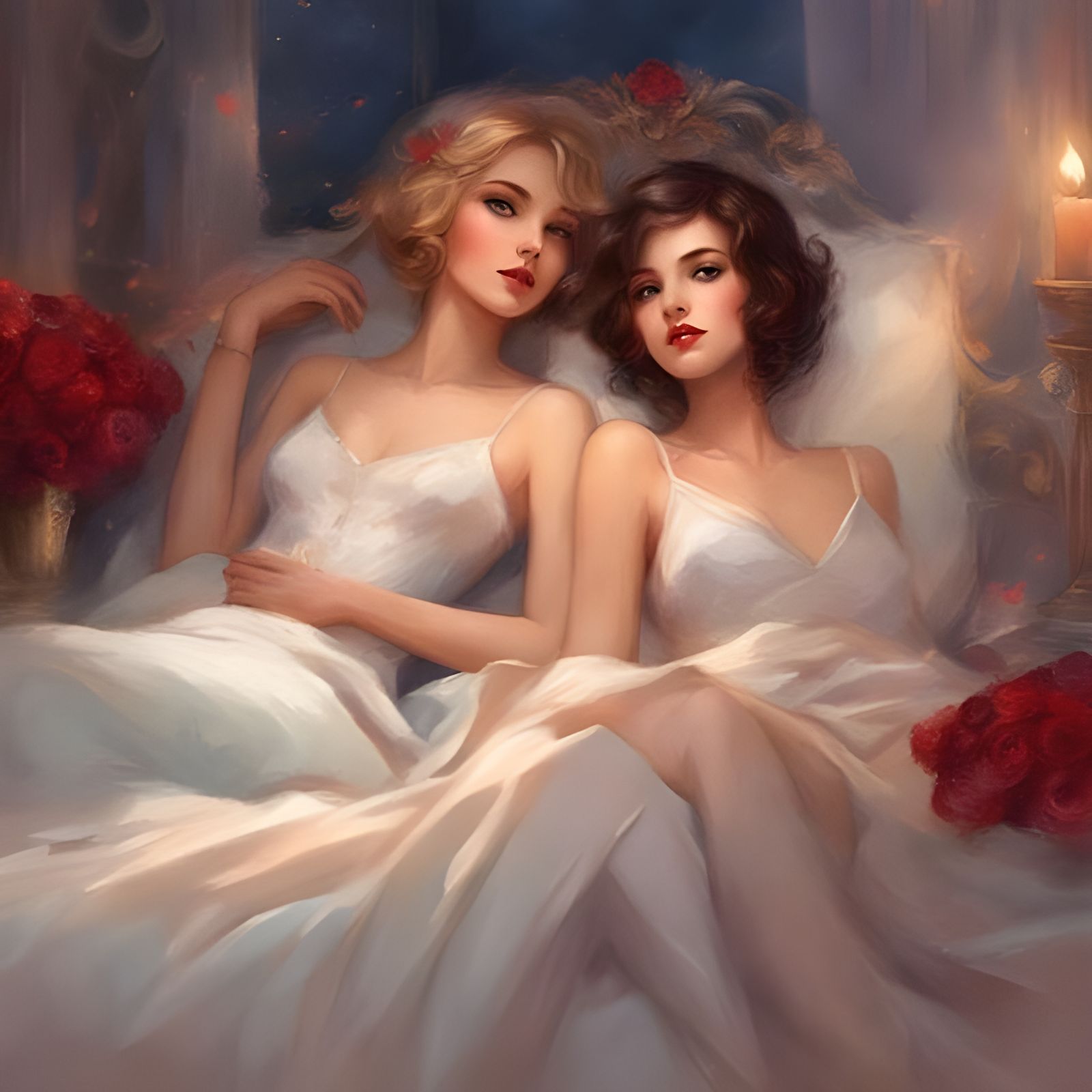 Sensual Modern Romance in Soft Pastels