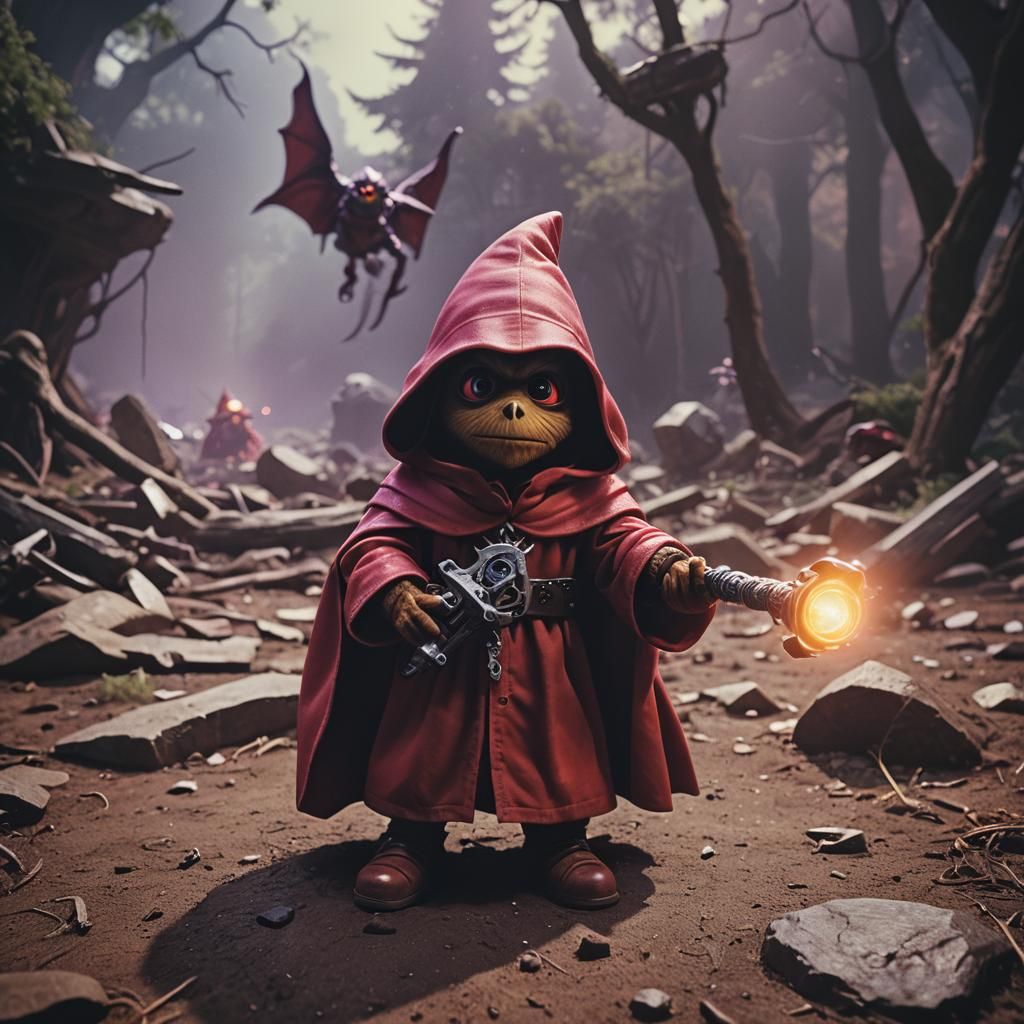 Cinematic Orko: A Heartwarming Masters of the Universe Portr...