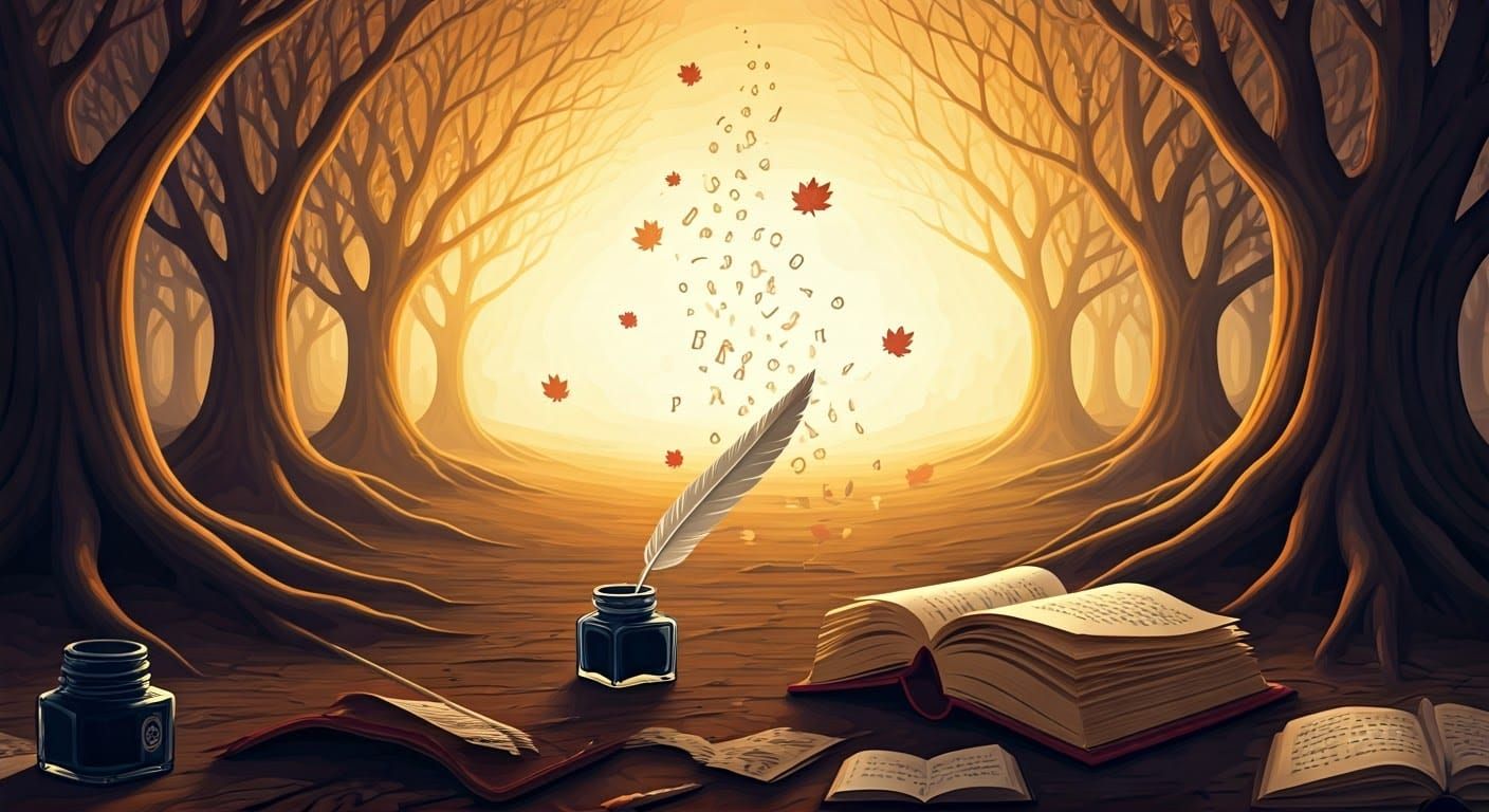 Whimsical Dreamscape of Creative Expression