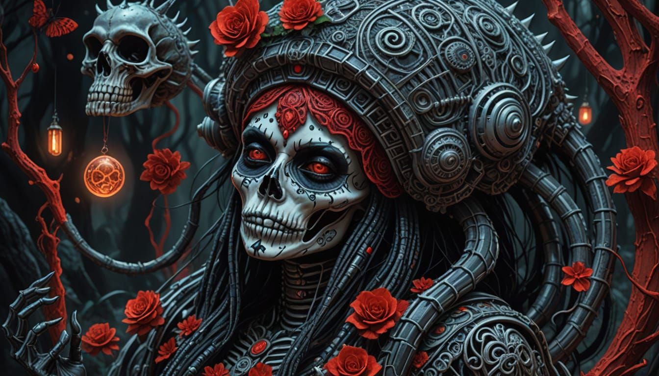 LA CATRINA - THE MEXICAN ROSE