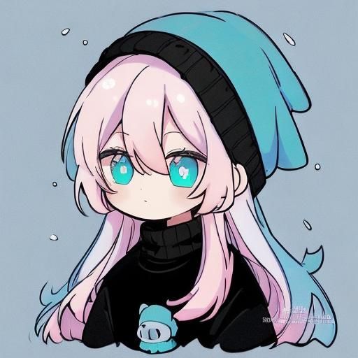 Chibi Fantasy Portrait in Deep Colors and Intricate Detail