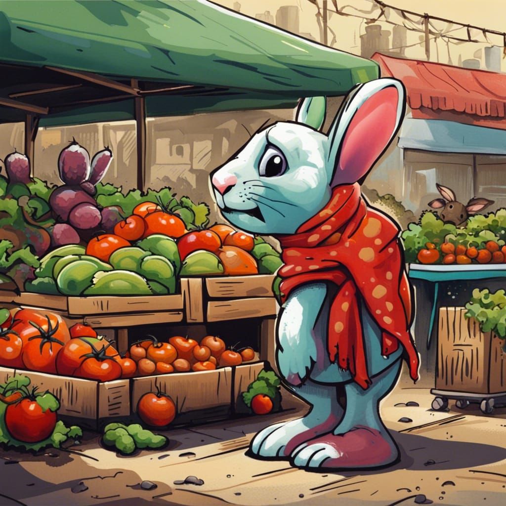 Distressed Bunny/Rat Hybrid