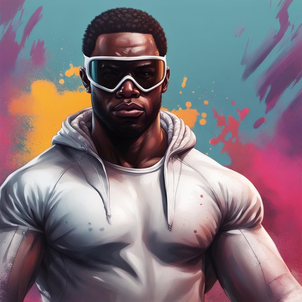 Hyperrealistic Action Figure in Mid Shot