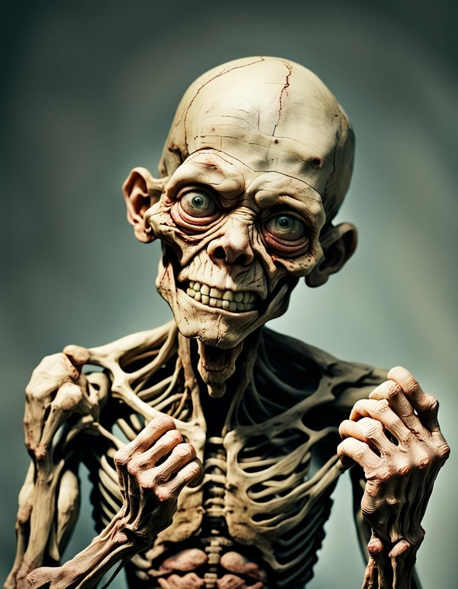 Distorted Existence with Unconventional Anatomy in a Chaotic...