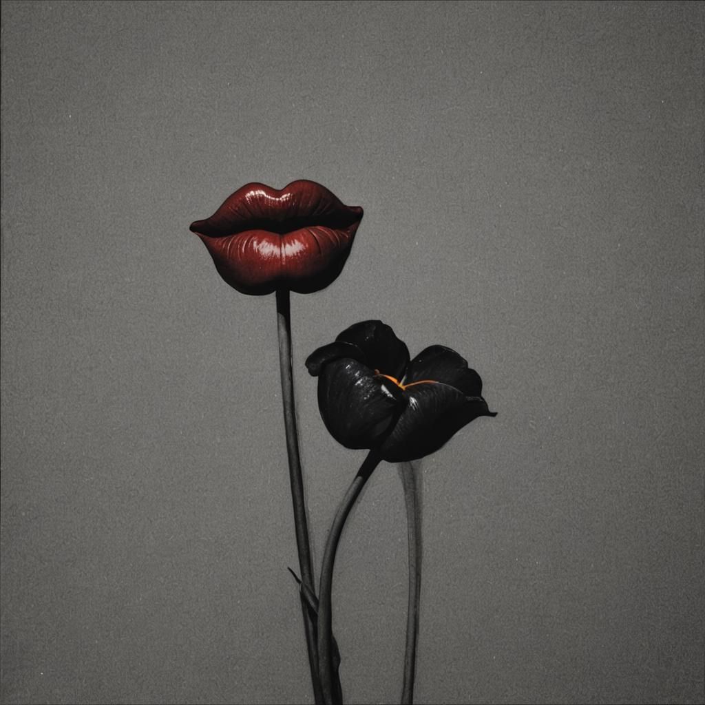 Luminous Lips in the Shadows