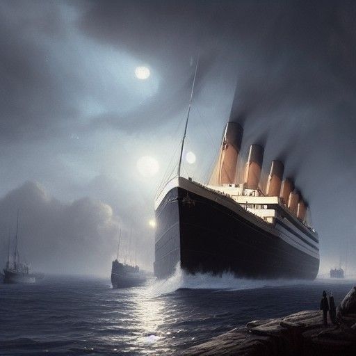 Dark Fantasy Titanic Concept Art in Unreal Engine