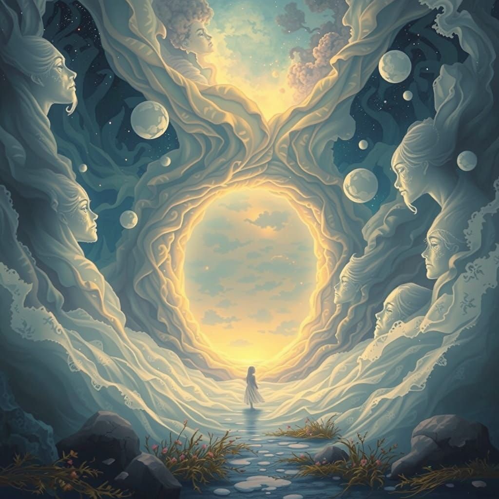 Enchanted Elegy in Soft Focus