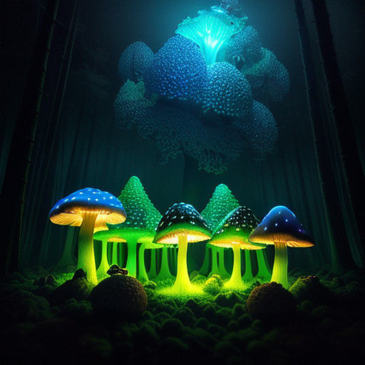 Surreal Space Odyssey in a Twisted Thomas Kinkade Nightmare