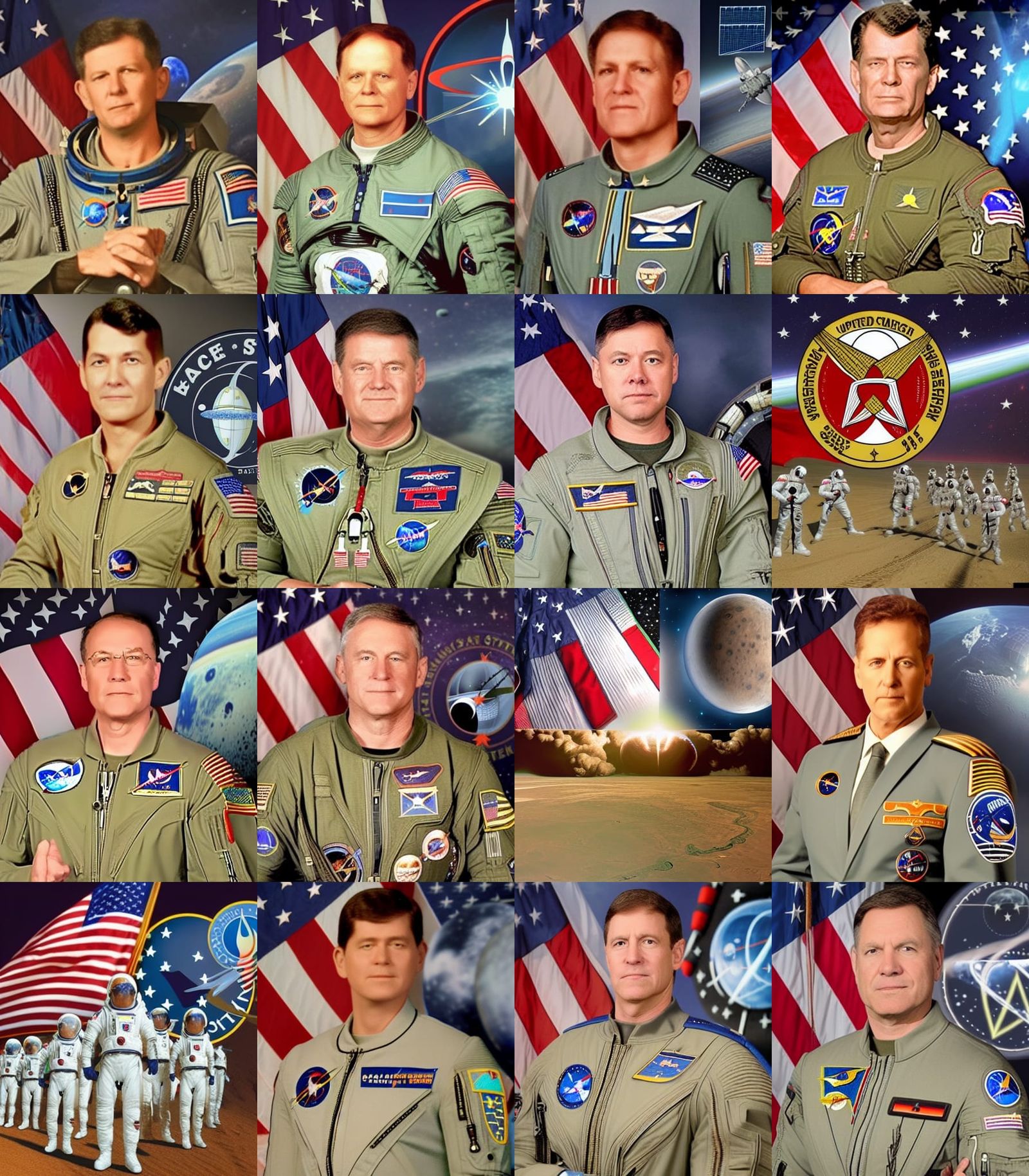 Surreal Space Force Evolution in a Cyberpunk Future