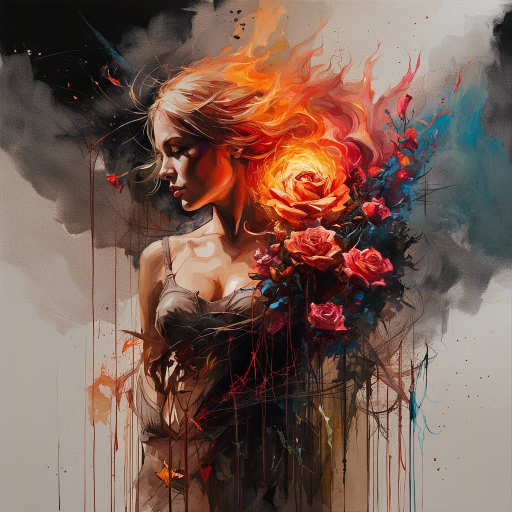 Mentally on fire - physically exhausted