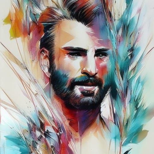 Chris Evans Portrait
