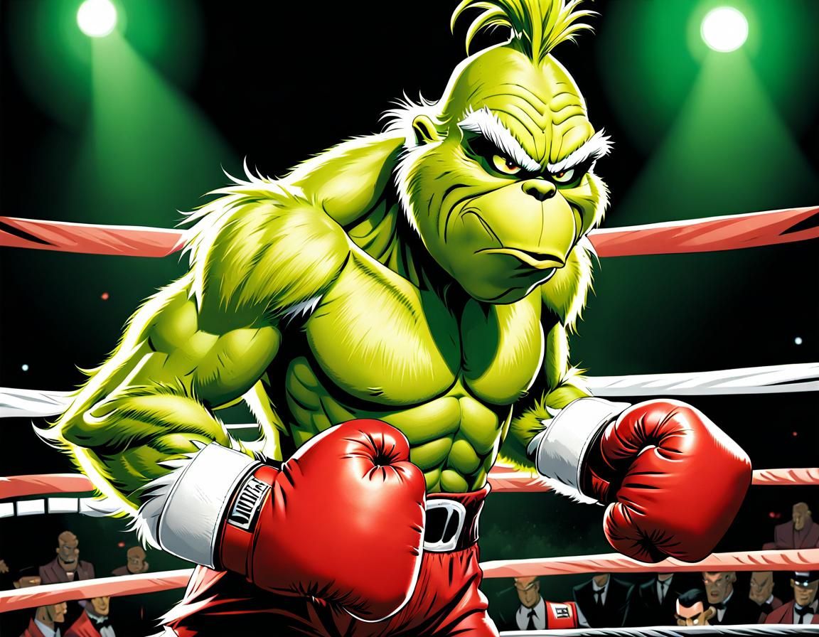 Boxing Grinch