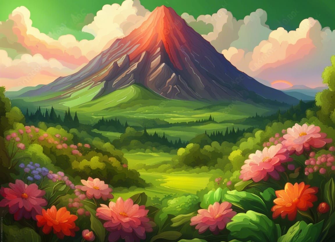 The nature's contrasts