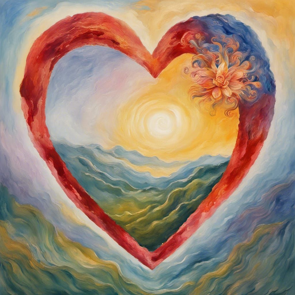 Ethereal Kuan Yin-Inspired Masterpiece in Gouache