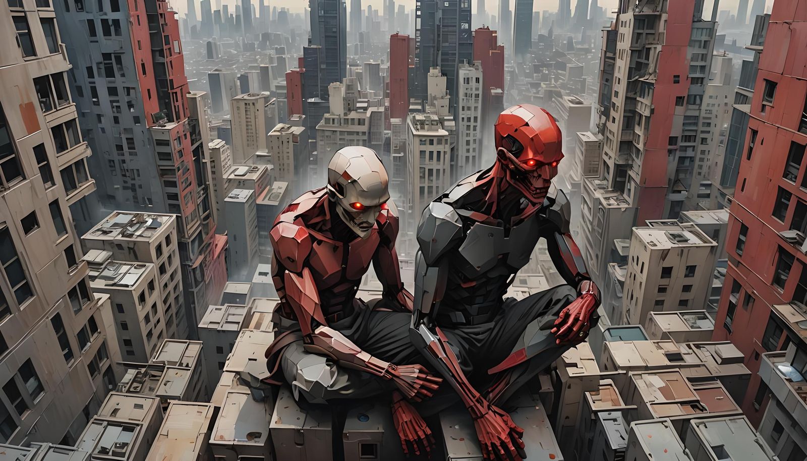 Distorted Psyche: A Cubist Exploration of Mental Turmoil