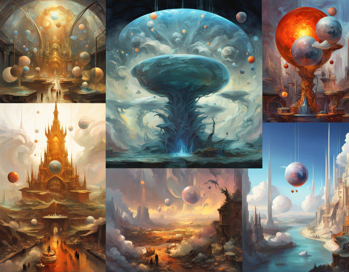 graffito infinite curved space inside out luminobabel  3D sc...