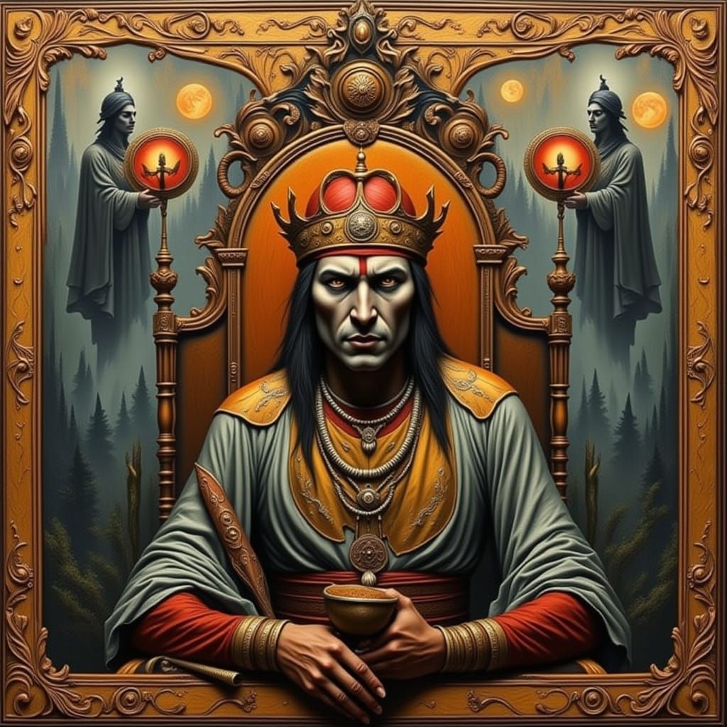 Pirate, Native American, Post-Apocalyptic Triptych