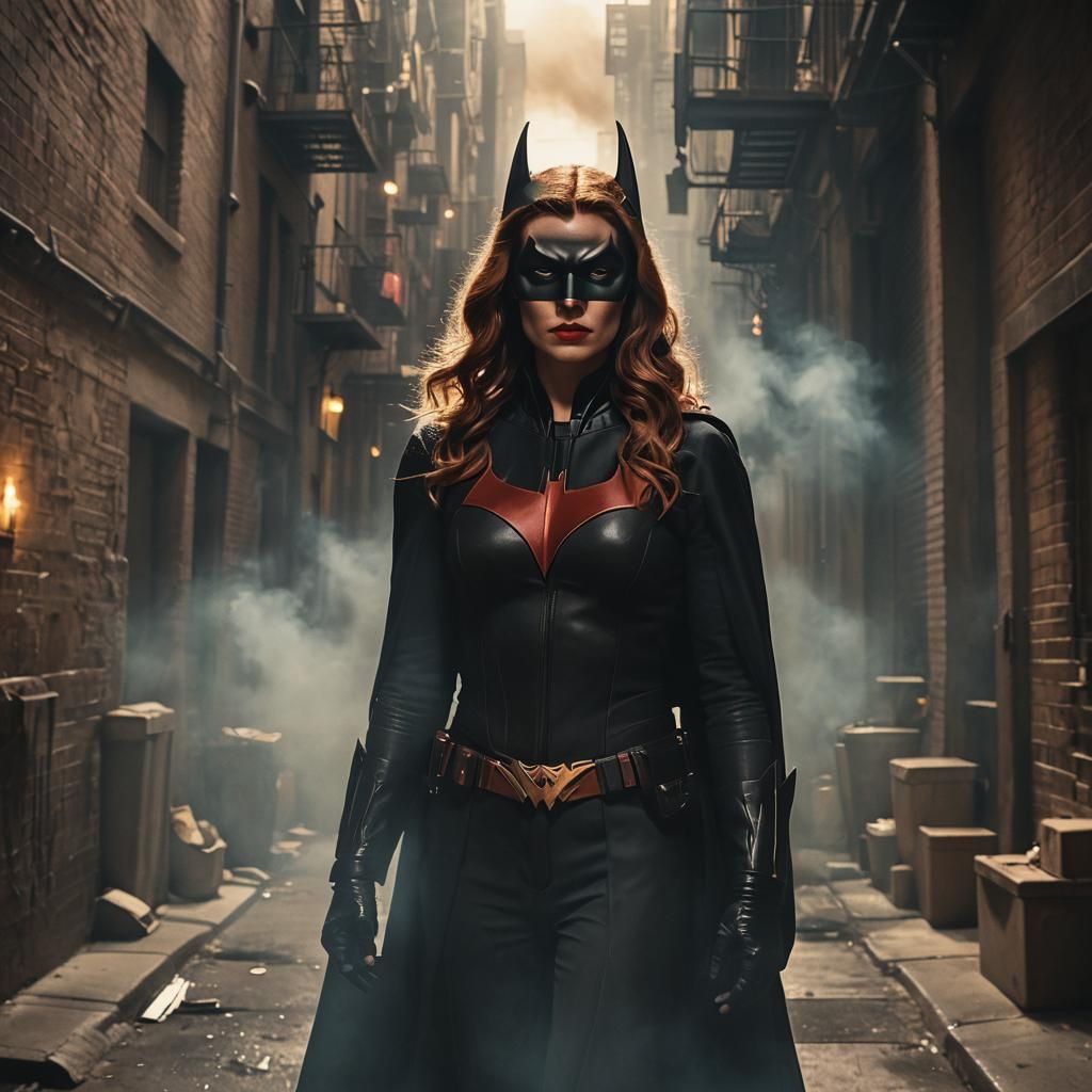 Gotham City Shadows Reveal a Powerful Stare