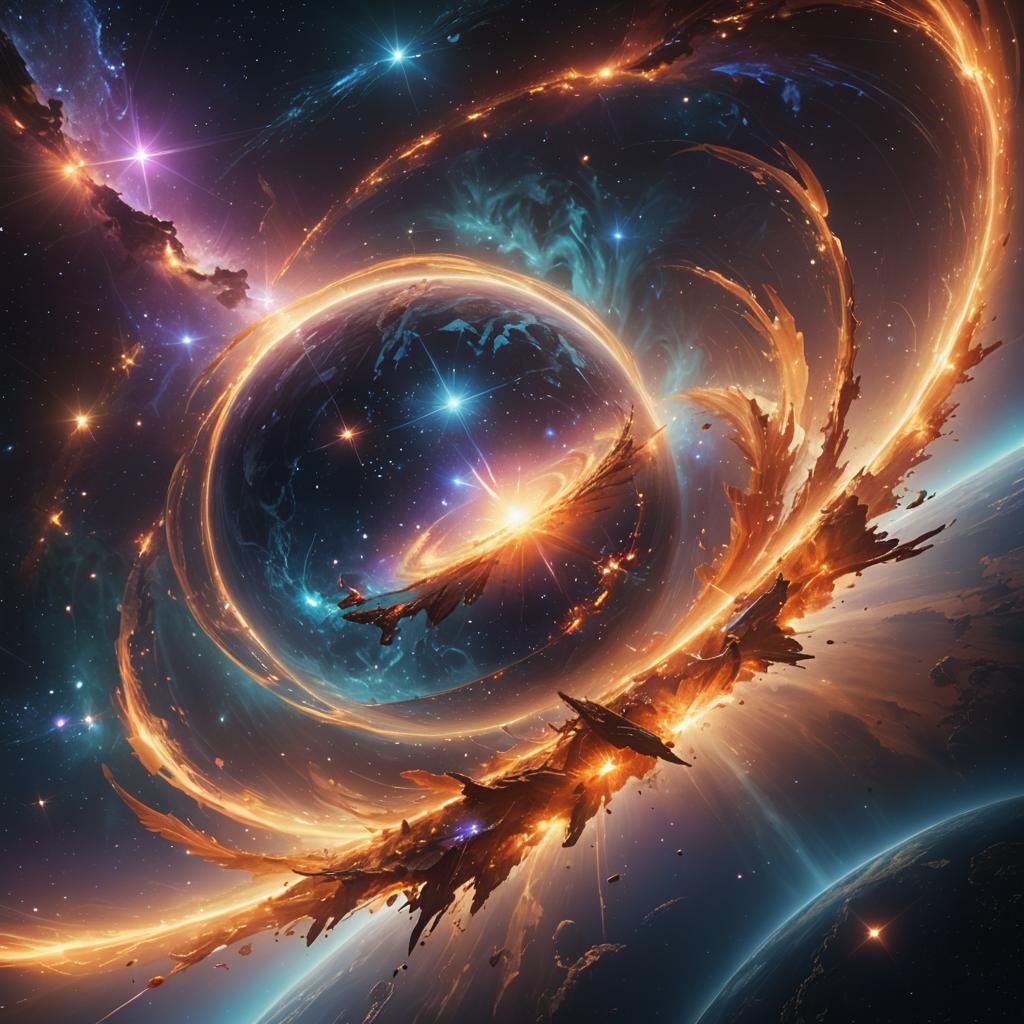 Glowing Star Illuminates Earthly Memories in Vibrant Sci-Fi...