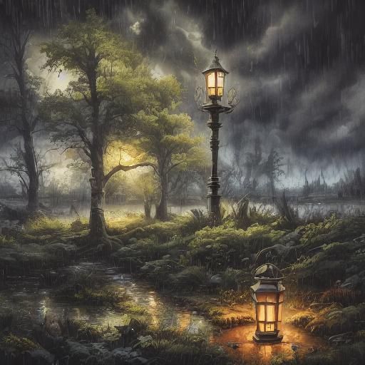 guiding light in the storm