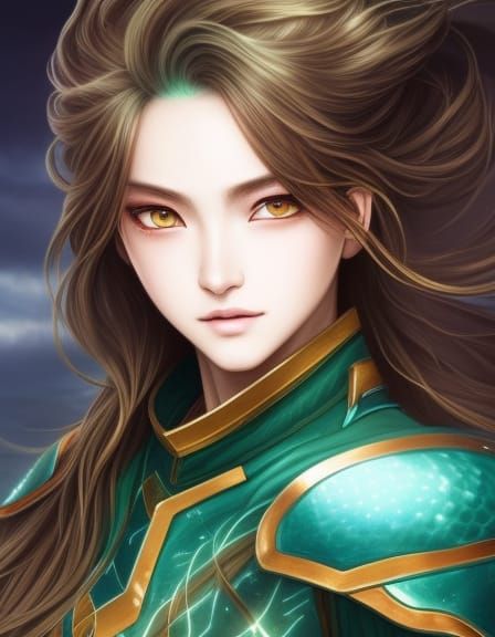 Enigmatic Artillerist Maiden in a Masterpiece of Divine Prop...