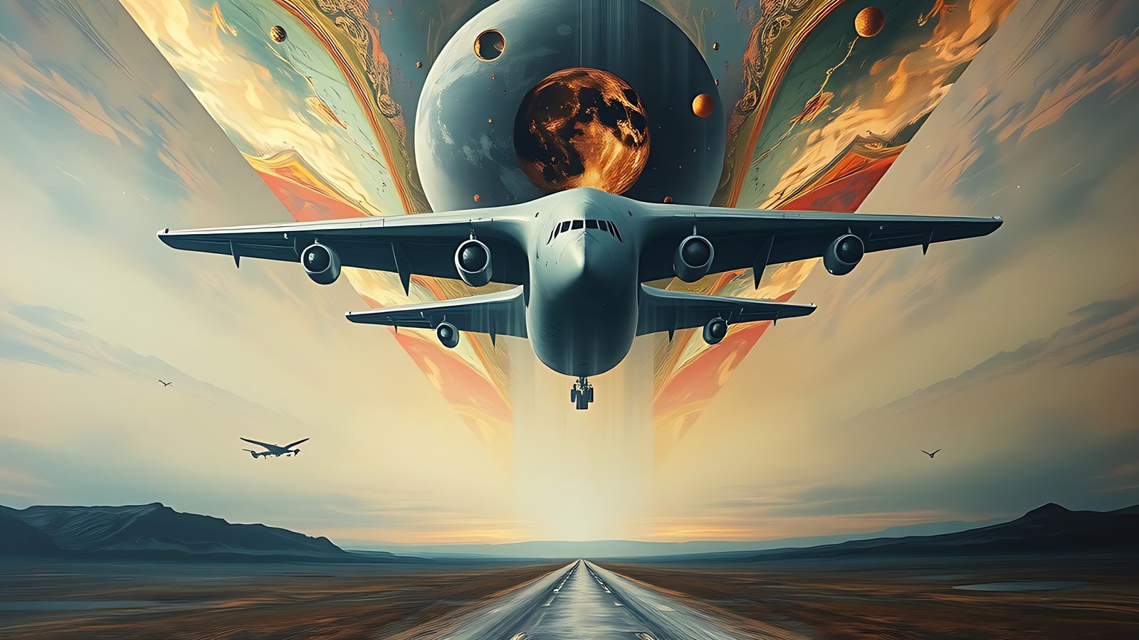 Realistic Abstract Surrealism of Astral Anomalies