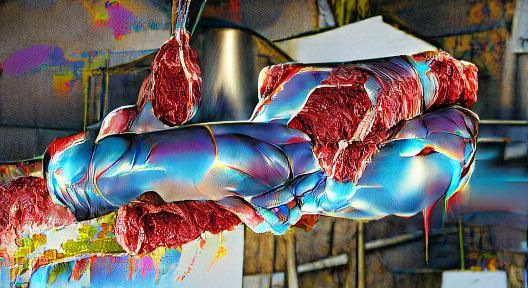 Marvel Comics Poster in Pop Art Style