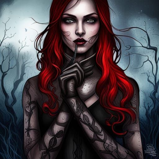Ethereal Gothic Dreamscape