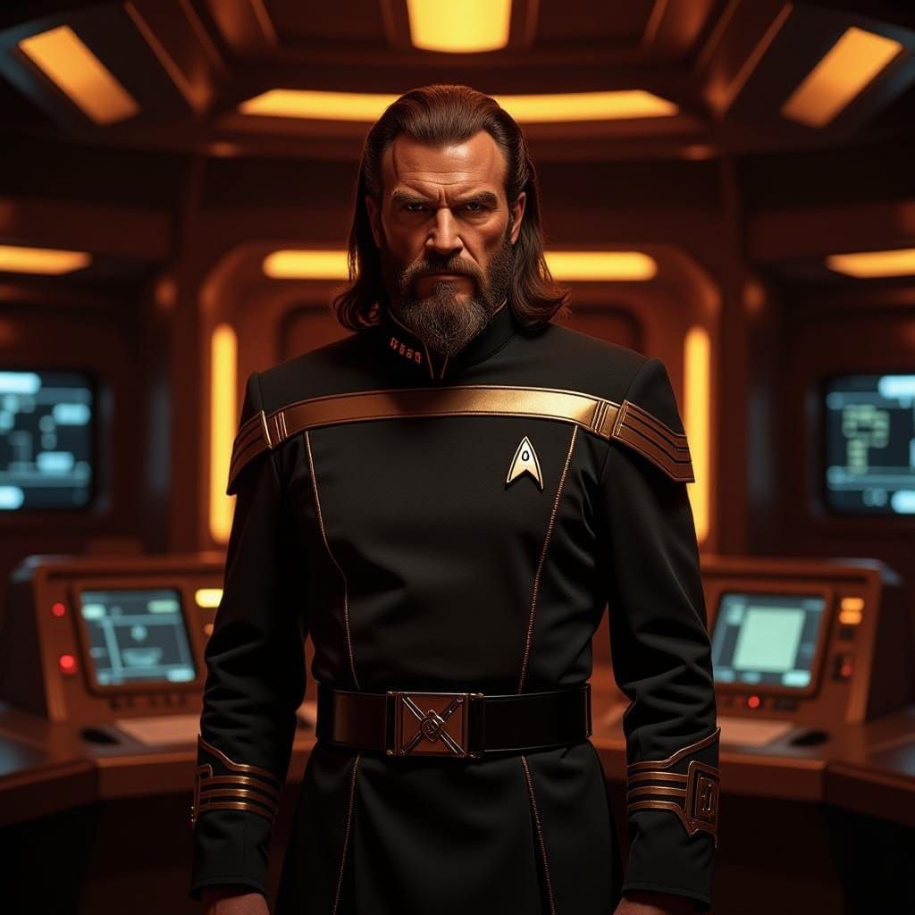 Worf Commands the USS Enterprise in Epic Klingon Style