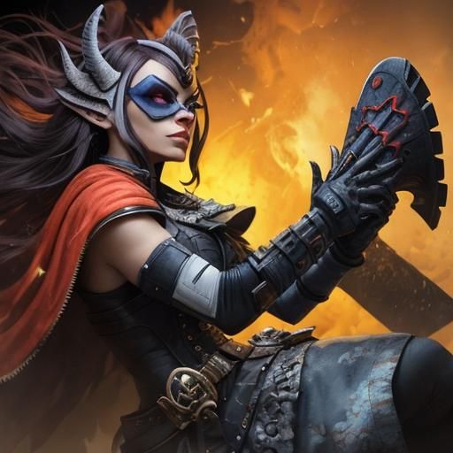 Cyberpunk Digital Art of Trending Artists