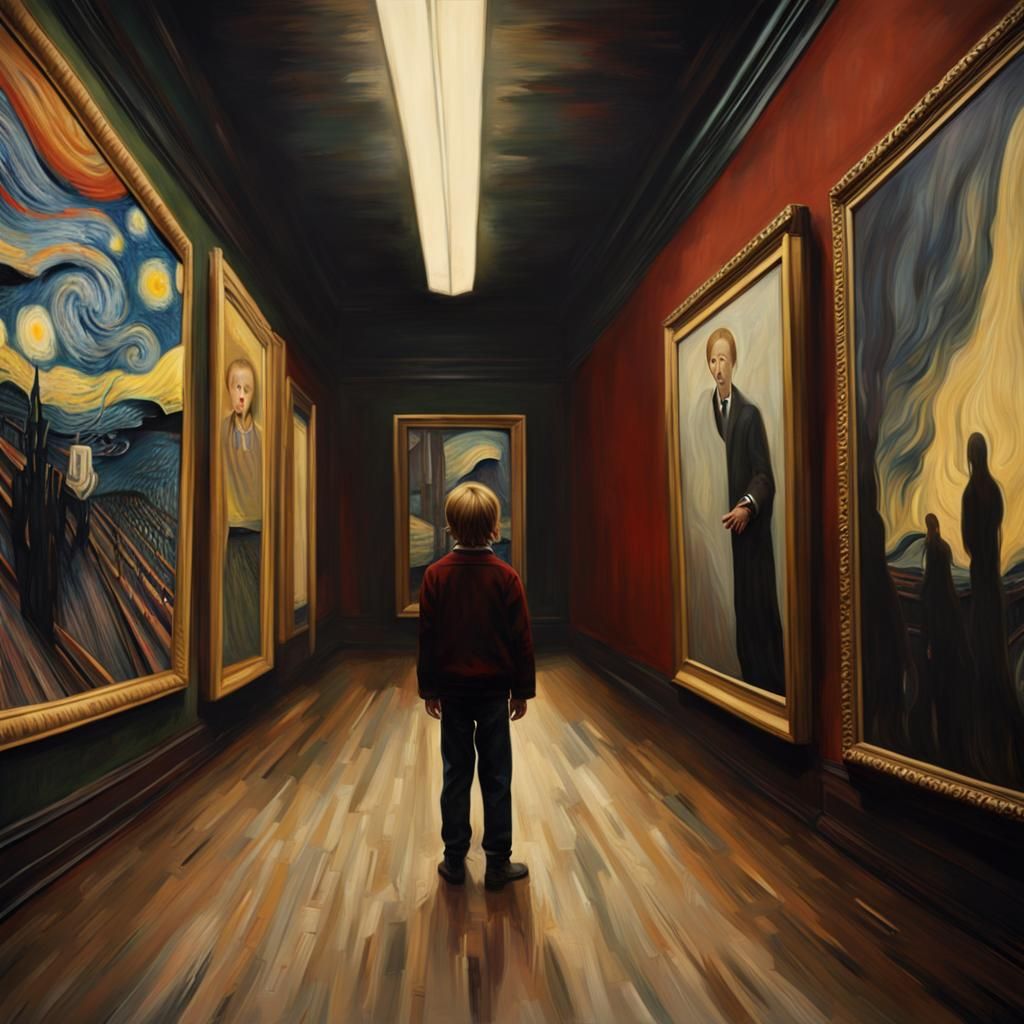 Kevin McAllister Channels Edvard Munch in Epic Digital Paint...