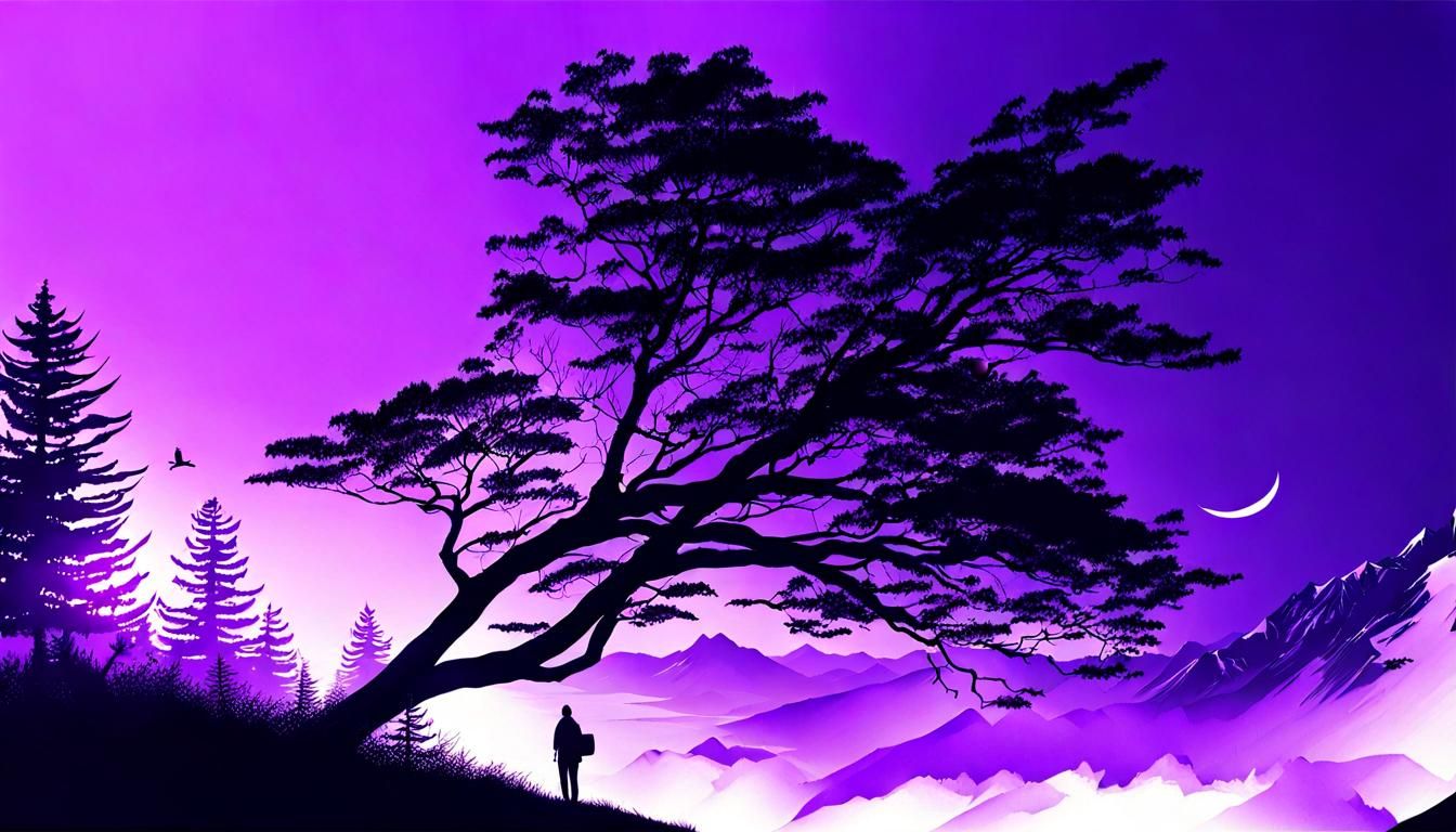 Iridescent Purple Dream