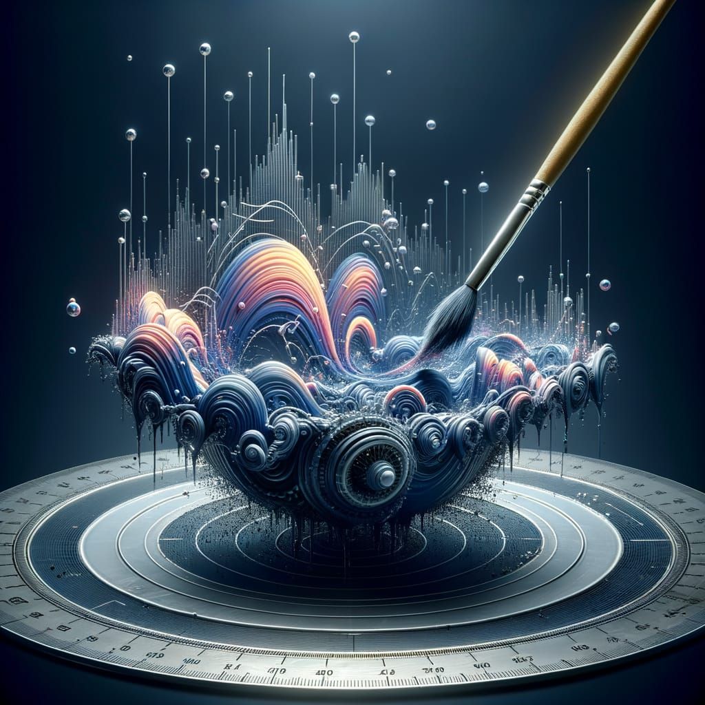 Artist Sculpts Liquid Metal with Sound Waves