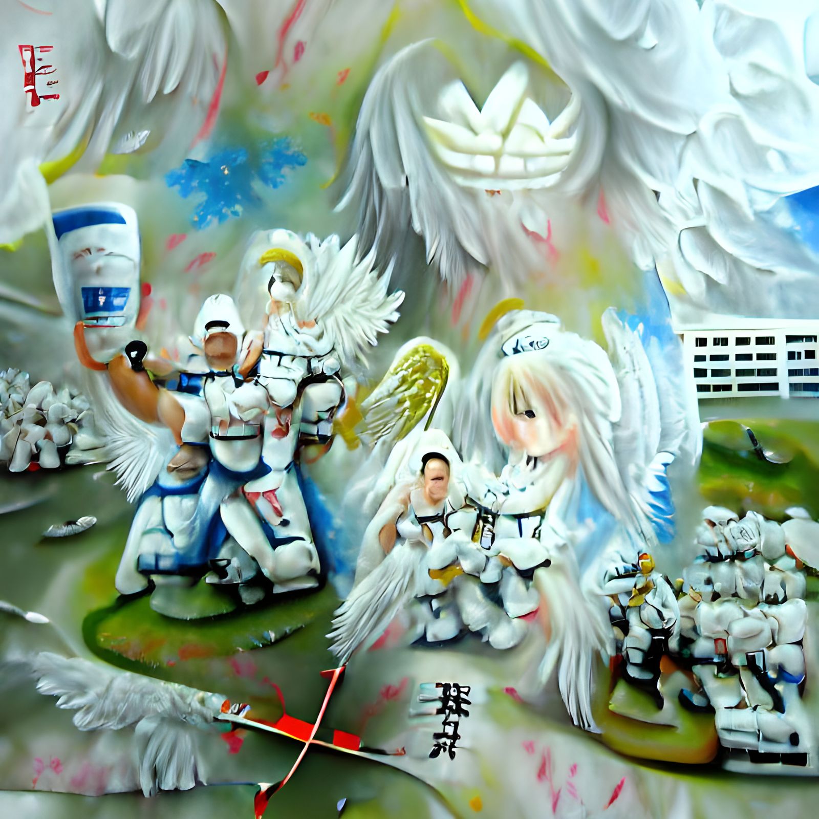 Ethereal Armies Unite in Celestial Beauty