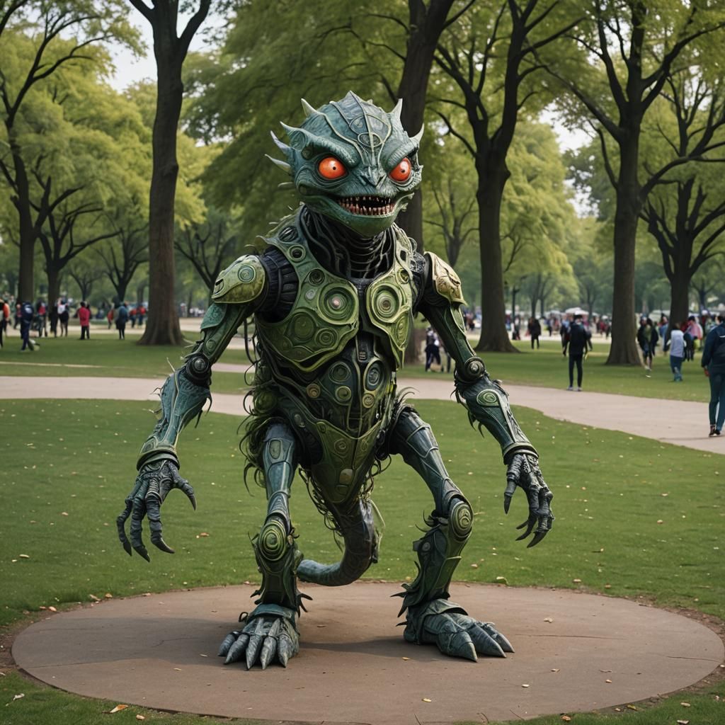 statue of first contact