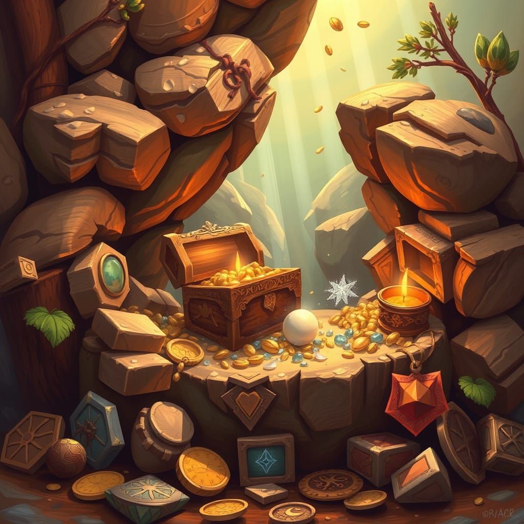 Treasure Alluring Rich